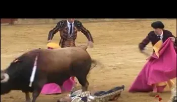 Un torero peruano sufre una grave cogida durante una feria en España (VIDEO 18+)