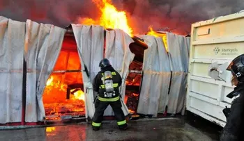 Fuego en mercado fronterizo deja cuantiosas pérdidas