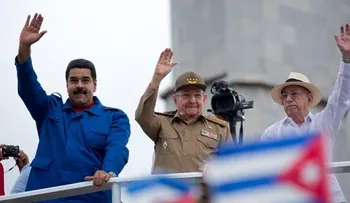 Maduro y Castro encabezan celebración  del 1 de Mayo 
