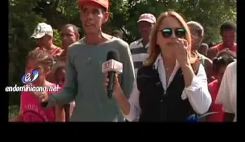 Nuria Piera recorre zonas afectadas por lluvias en la región Norte