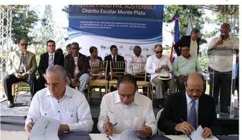 INABIE construirá centros para productos del desayuno escolar que reducirá pobreza en Monte Plata