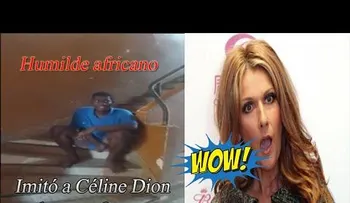 Céline Dion imitada de manera impactante (VIDEO)