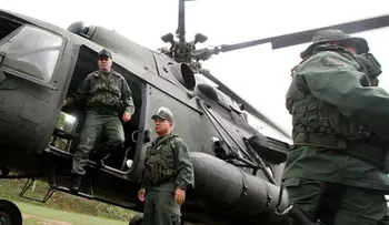 Desaparece helicóptero militar colombiano con 16 personas a bordo