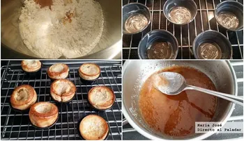 No dejes de probar estos popovers de canela y vainilla 