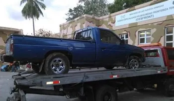 Autoridades recuperan vehículo en Haití