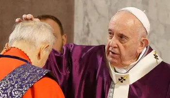 El papa recordó: "polvo eres y en polvo te convertirás"