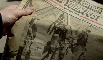 La icónica bandera del 11S, desaparecida durante años, regresa a Nueva York