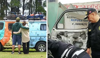 Las pericias de los argentinos que quieren llegar a Alaska en camioneta: les robaron el vehículo, se los devolvieron y ahora están varados en Perú