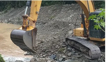 La Caasd refuerza limpieza de cañadas por tormenta Melissa
