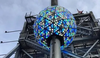 La esfera de Times Square está casi lista para el Año Nuevo
