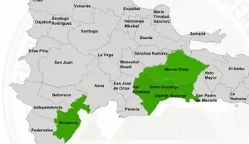 COE emite alerta verde para cinco provincias por activa onda tropical