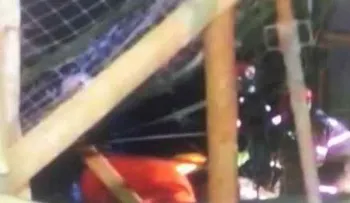 Un muerto y varios heridos por desplome edificio en Piantini (Video)