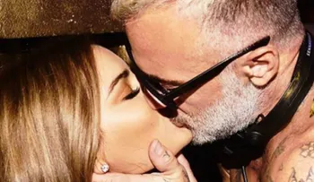 El excéntrico millonario italiano Gianluca Vacchi muestra su nuevo amor