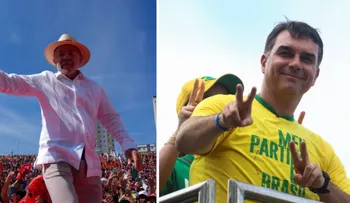 Lula y Flávio Bolsonaro cierran la propaganda electoral en Brasil con mensajes de cercanía al pueblo