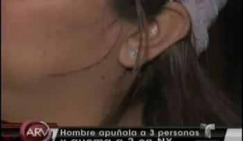 Un hombre apuñala a 3 personas y quema 2 en NY (VIDEO)