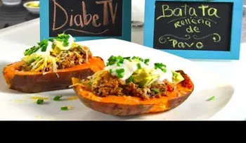 Batata Rellena con Picadillo de Pavo
