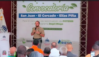 Productores recibirán RD$12 millones para tecnificar cultivos