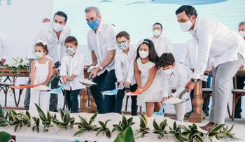 Presidente Abinader participa en el inicio del proyecto Panorama Lake que generará más empleos en Punta Cana