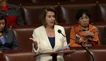Nancy Pelosi tuvo un histórico discurso de 8 horas, que rompió el récords