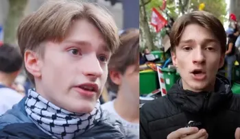 Elwan Benoît, el estudiante de 17 años que emergió como rostro de las protestas estudiantiles en Francia