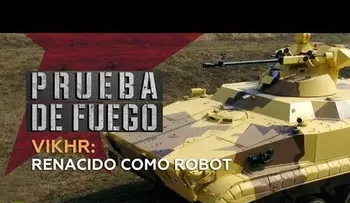  Vikhr: un carro de combate ruso renacido como robot con la precisión de un francotirador