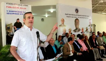 El PRM juramenta su Frente de la Seguridad Social 