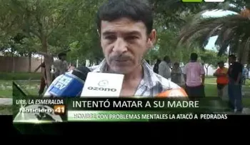 Hombre con "problemas mentales" mata a pedrada mujer que viajaba en carro público