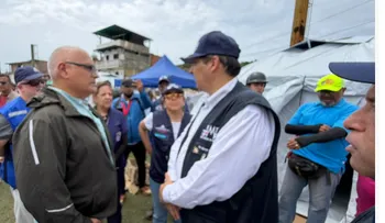 Víctor Atallah supervisa ayuda humanitaria en Venezuela