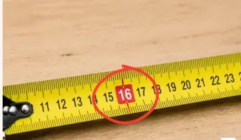 El secreto de los números rojos de la cinta métrica