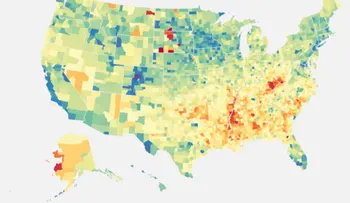 La expectativa de vida en Estados Unidos varía hasta 20 años según el estado