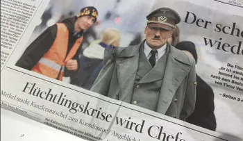 Desata polémica: Un diario publica efigie de Hitler junto a un texto sobre los refugiados