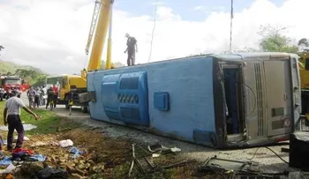 Accidente masivo en Cuba deja un muerto y 36 heridos