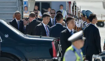 El incidente entre chinos y estadounidenses con el que inició la visita de Barack Obama a China
