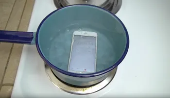 iPhone â??al vapor': experimento pone a prueba la resistencia del teléfono inteligente