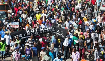 Los haitianos marchan otra vez para reclamar la renuncia del presidente
