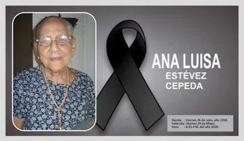 La villajuanense doña Ana Luisa Estévez Cepeda, predicó el evangelio y fue solidaria con personas necesitadas 