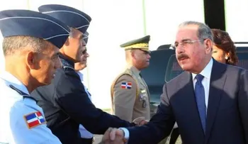 Presidente Medina partió a Puerto Rico