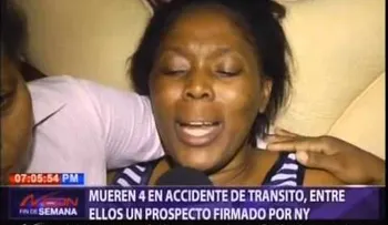 Madre de prospecto muerto en accidente le había pedido que no saliera de la casa