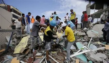 Se eleva a 246 cantidad de muertos por sismo en Ecuador