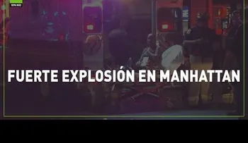 Cámaras captan explosión en Manhattan (VIDEO)