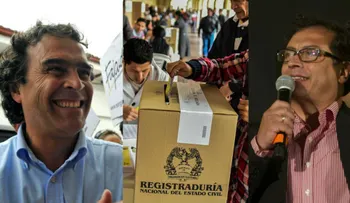 El voto en blanco lidera intención de voto en las encuestas en Colombia
