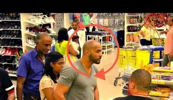 Abusador en la tienda