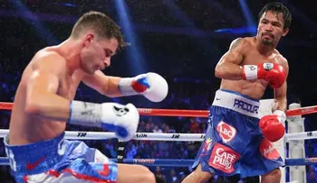 Domolición de Manny Pacquiao sobre Chris Algieri