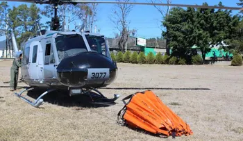 Fuerza Aérea de República Dominicana contribuyó a sofocar incendio en Valle Nuevo, Constanza