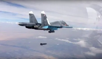 Aviones estadounidenses y rusos se encuentran sobre cielos de Siria