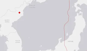 Un sismo de magnitud 5,3 se registra en Corea del Norte