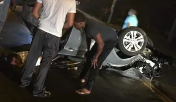 Un muerto (Altagracia María Beato) y dos heridos en accidente en Moca