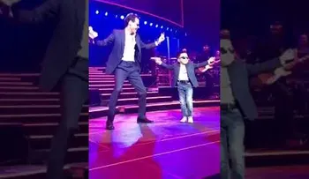 Este fue el niño se robó el show en concierto de Marc Anthony 