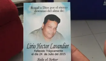 Viuda del asesinado publicista Lirio Héctor Lavandier pide justicia (VIDEO)