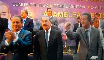 Danilo y Leonel pasan revista a campaña electoral